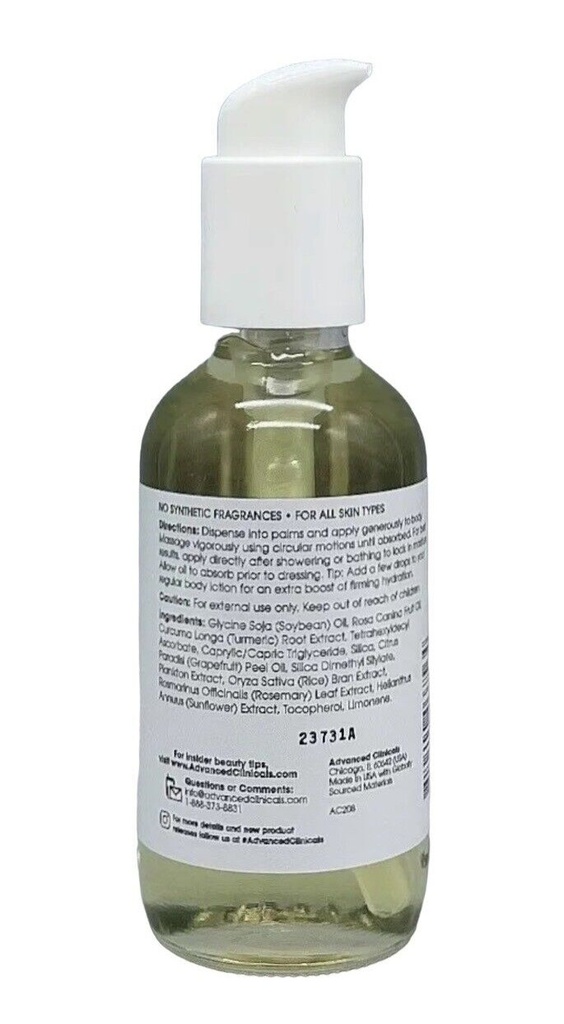 ADVANCED CLINICALS VITAMIN C BRIGHTENING OIL
