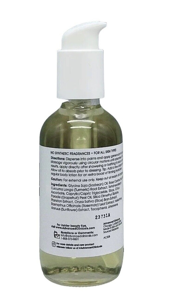 ADVANCED CLINICALS VITAMIN C BRIGHTENING OIL