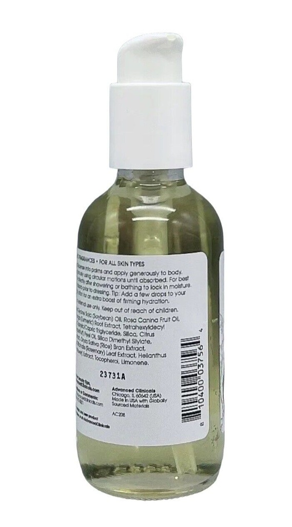 ADVANCED CLINICALS VITAMIN C BRIGHTENING OIL