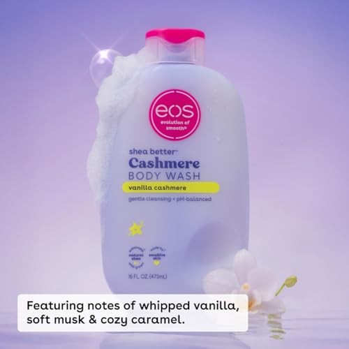 EOS VANILLA CASHMERE BODY WASH 473ML