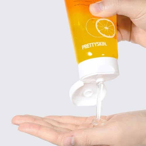 PRETTYSKIN JEJU TANGERINE VITA C CLEANSING FOAM