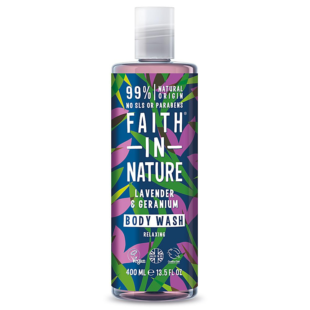 FAITH-IN-NATURE LAVENDER WASH 400ML
