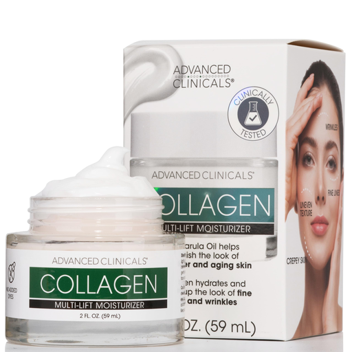 ADVANCED CLINICALS COLLAGEN FACE CREAM 59ML